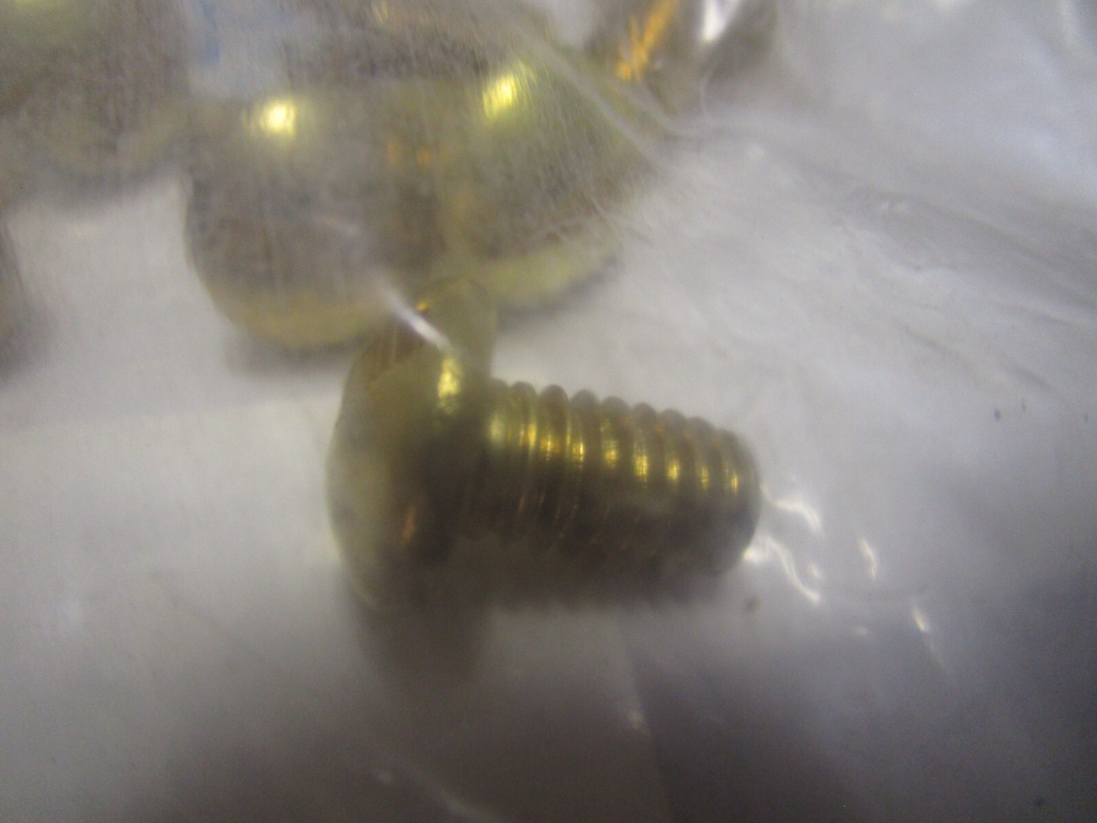 5/16″-18 x 1/2″ Slotted Drive Round Head Brass Machine Screw QTY 10