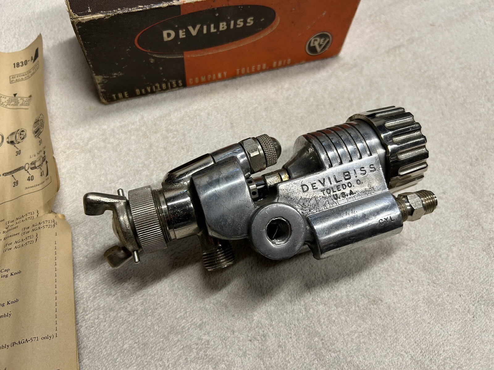 Devibiss Automatic Spray Gun – Type AGA 571