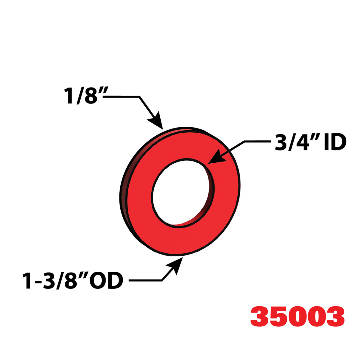 SPC Performance 35003 Specialty Products Company TANDEM SHIM-KENWTH 1/8″ (6)