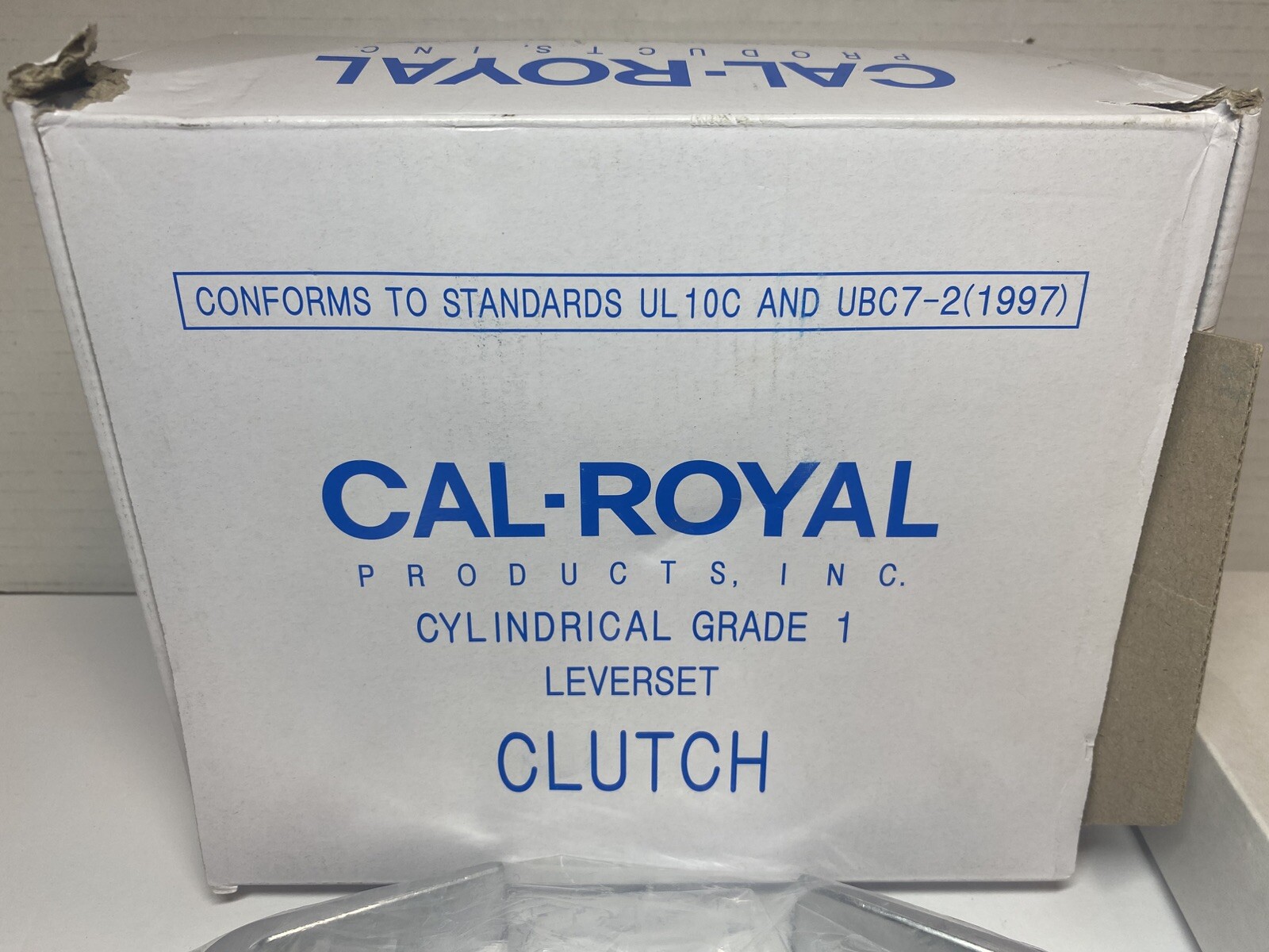Cal-Royal Cylindrical Grade 1 Leverset Clutch GN-30 Finish US 26D NOS