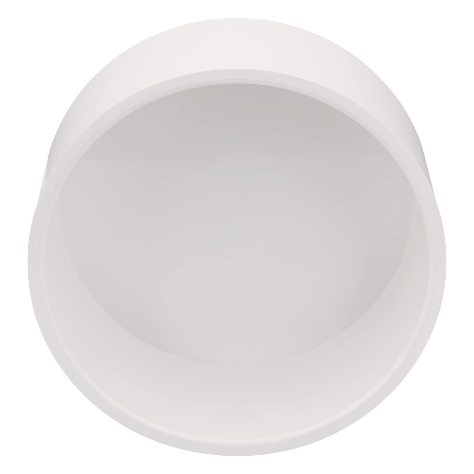 6″ PVC Pipe End Cap Fitting Schedule 40 Furniture Grade 6Inch, White