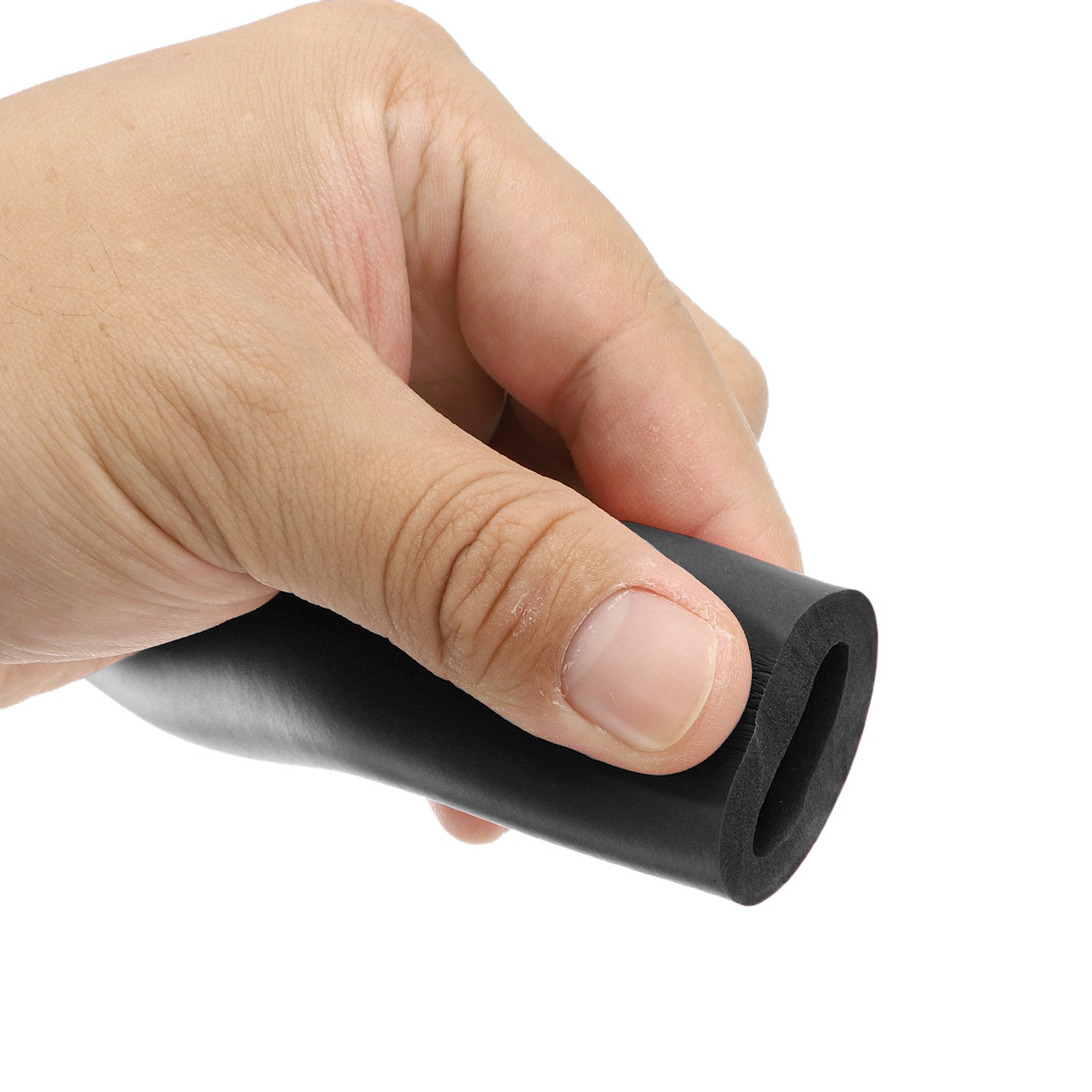 Foam Tubing for Handle Grips Support Pipe Insulation 20mm ID 29mm OD 1m Black