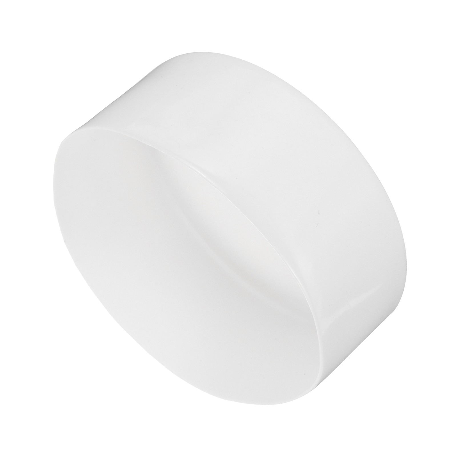 125mm (4 15/16″) ID Rubber End Caps Pipe & Fence Post Protector, White