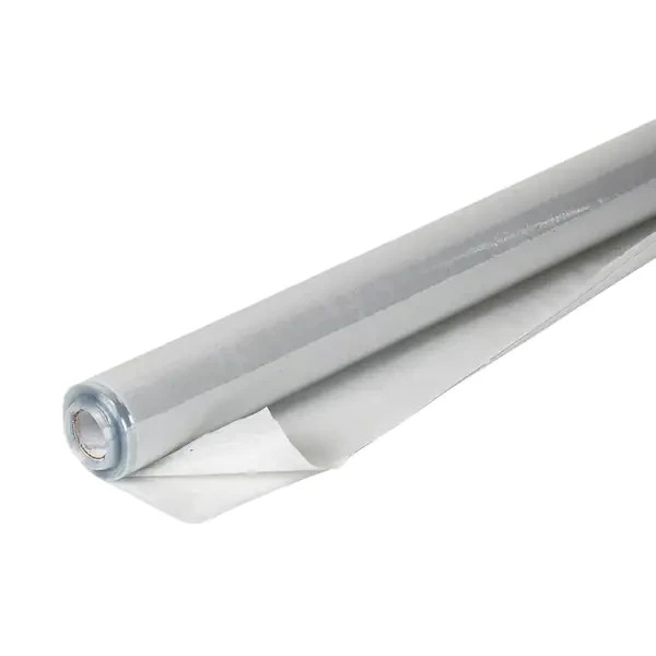 44 In. X 216 In. X 4 Mil Clear Rolled Vinyl Sheeting