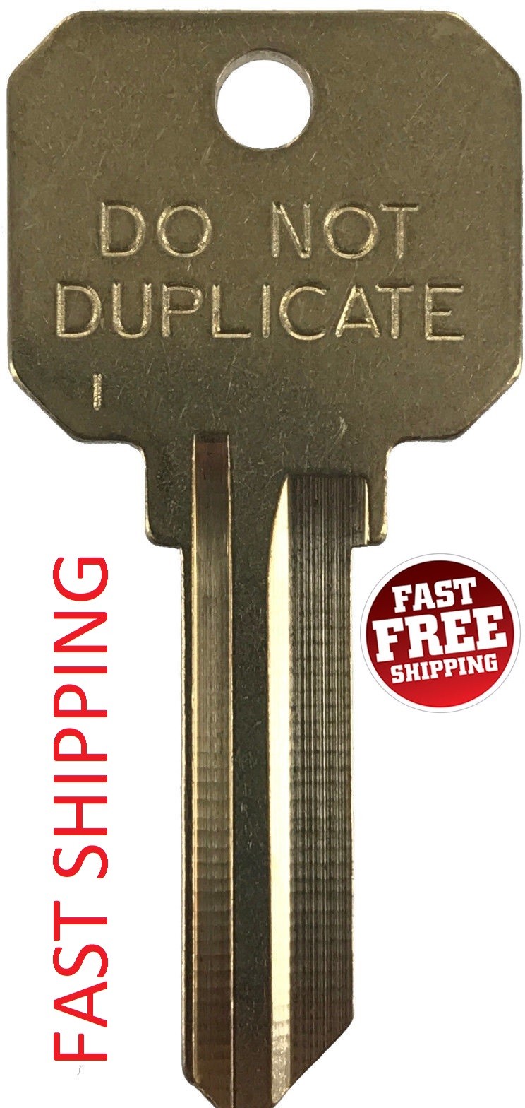 KWIKSET KW1 DND DO NOT DUPLICATE 5-PIN Key Blanks – 50 Keys