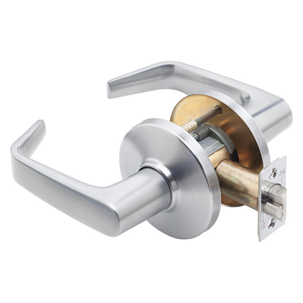 STANLEY SECURITY SOLUTIONS 9K30N15DS3626 Lever Lockset,Mechanical,Passage,Grd. 1