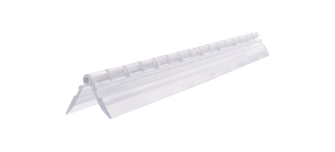CRL 12AHC Clear Acrylic Continuous Hinge