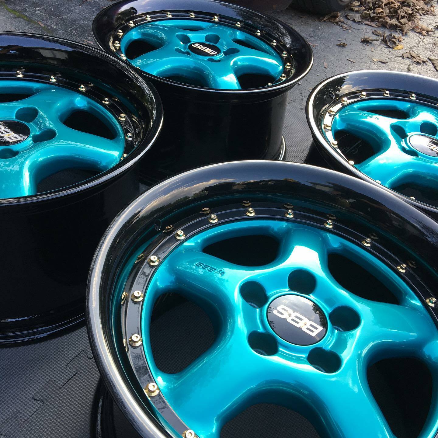 Gloss Transparent Candy BLUE TEAL powder coating paint, 1Lb/0.45kg