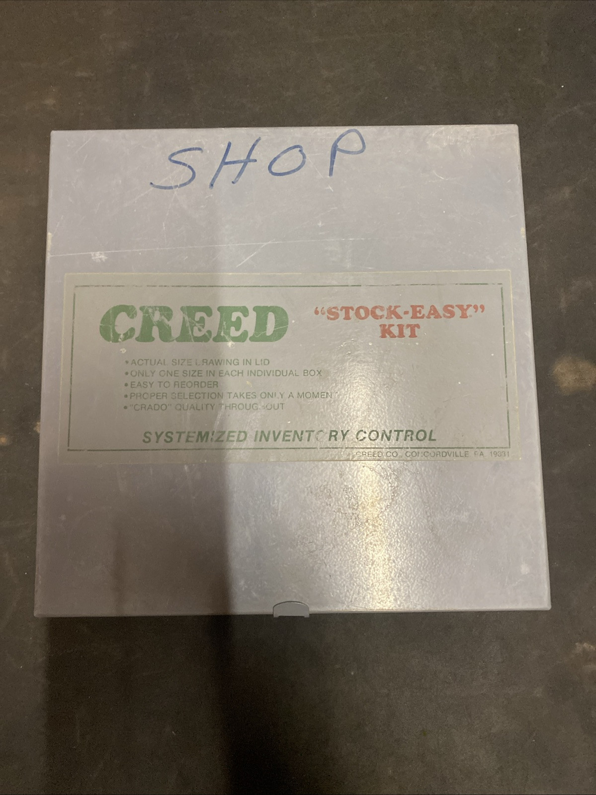 O Rings Repair Assortment Creed Systematic Inventory Control Missing A Few