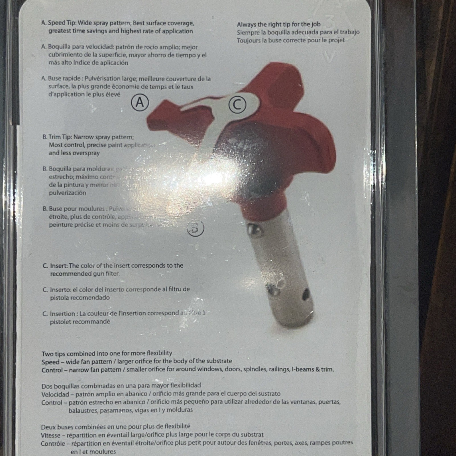 Titan TR2 Paint Sprayer Reversible Tip. 692–313