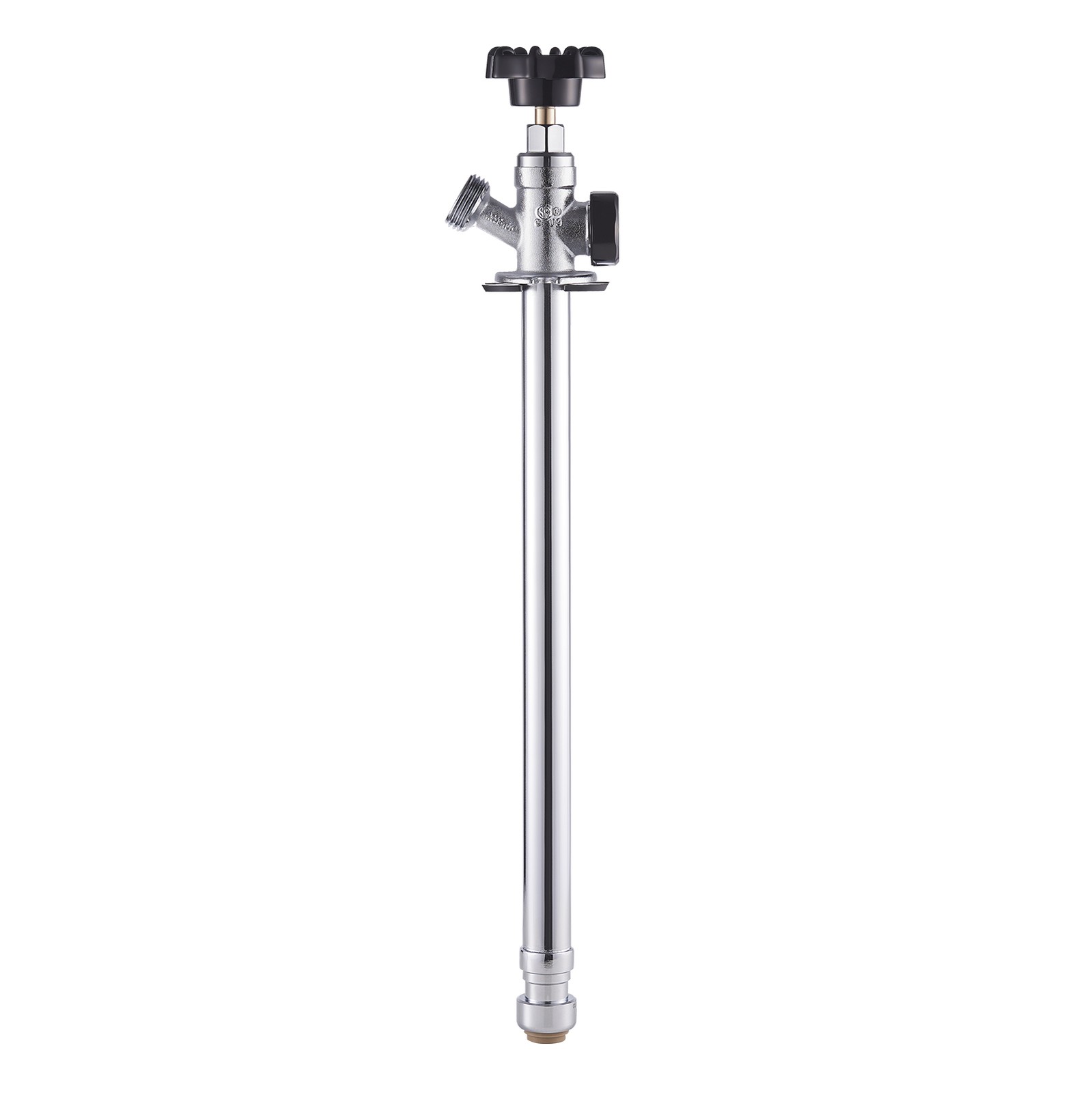 VEVOR 12 in Frost-Free Sillcock 1/2″ PTC x 3/4″ MHT Hose Bibb Anti-Siphon Valve