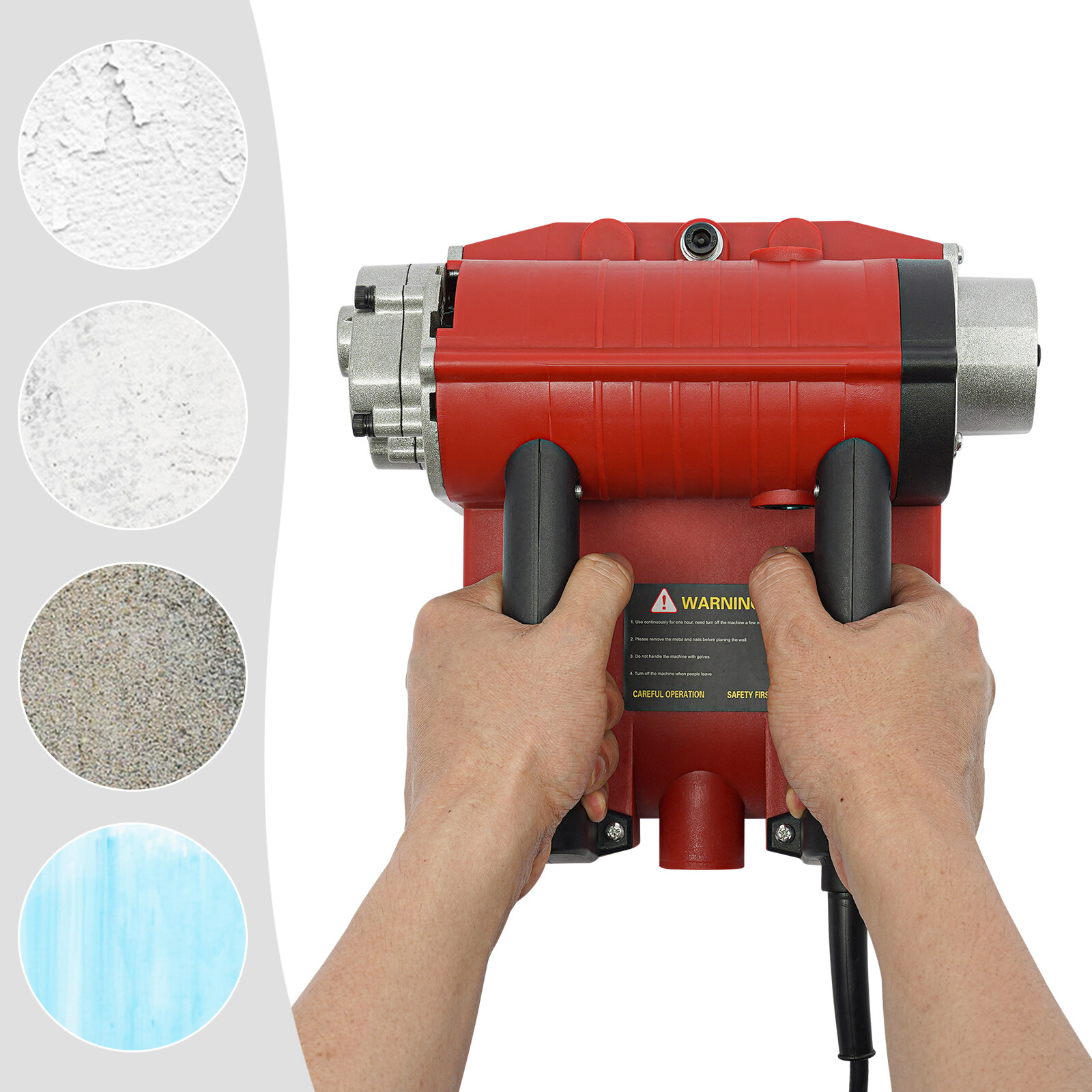 Electric Wall Planing Machine, Concrete Shovel Shovel Wall Machine 110V 4580W