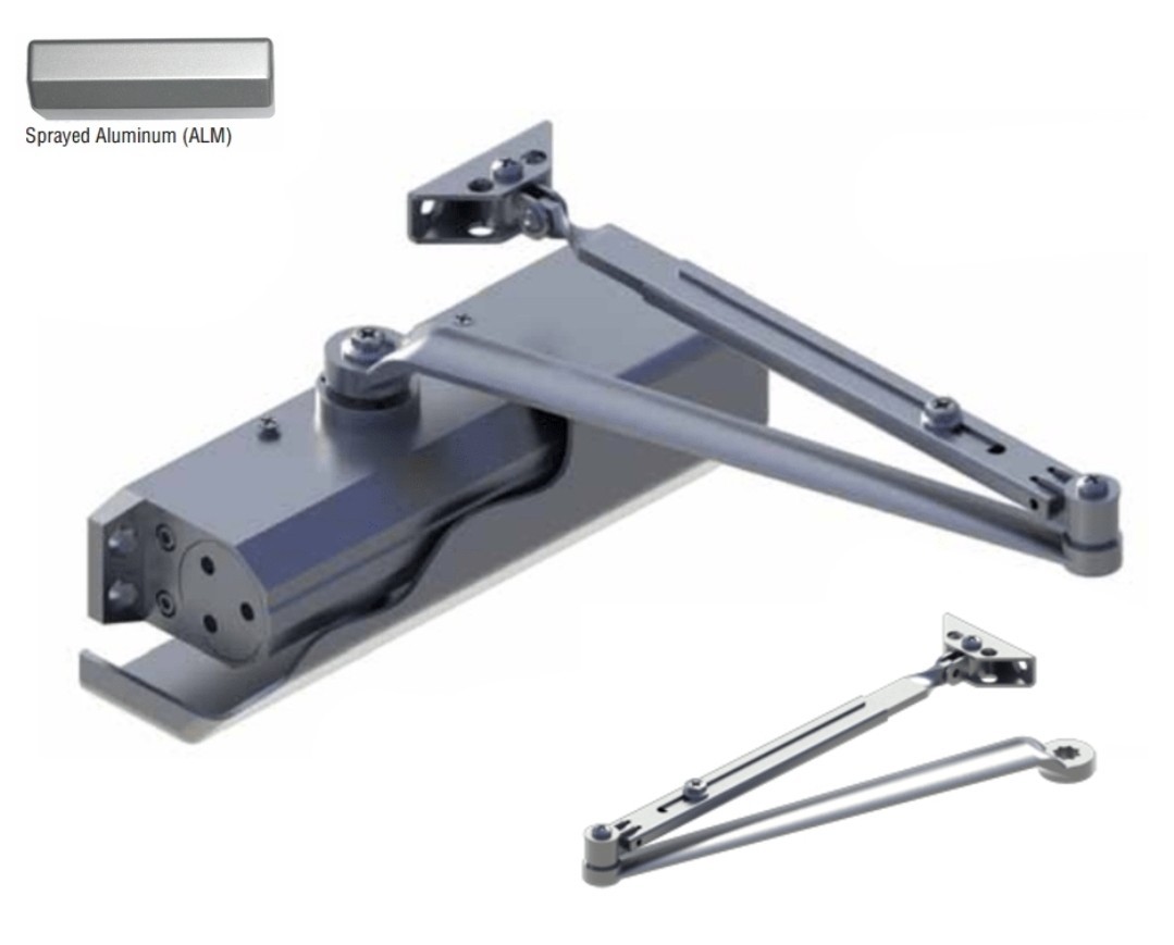 Hager 5300 ALM MLT ADJ 1-6 ALM BF Main Arm Door Closer Stock No 145672 – NEW