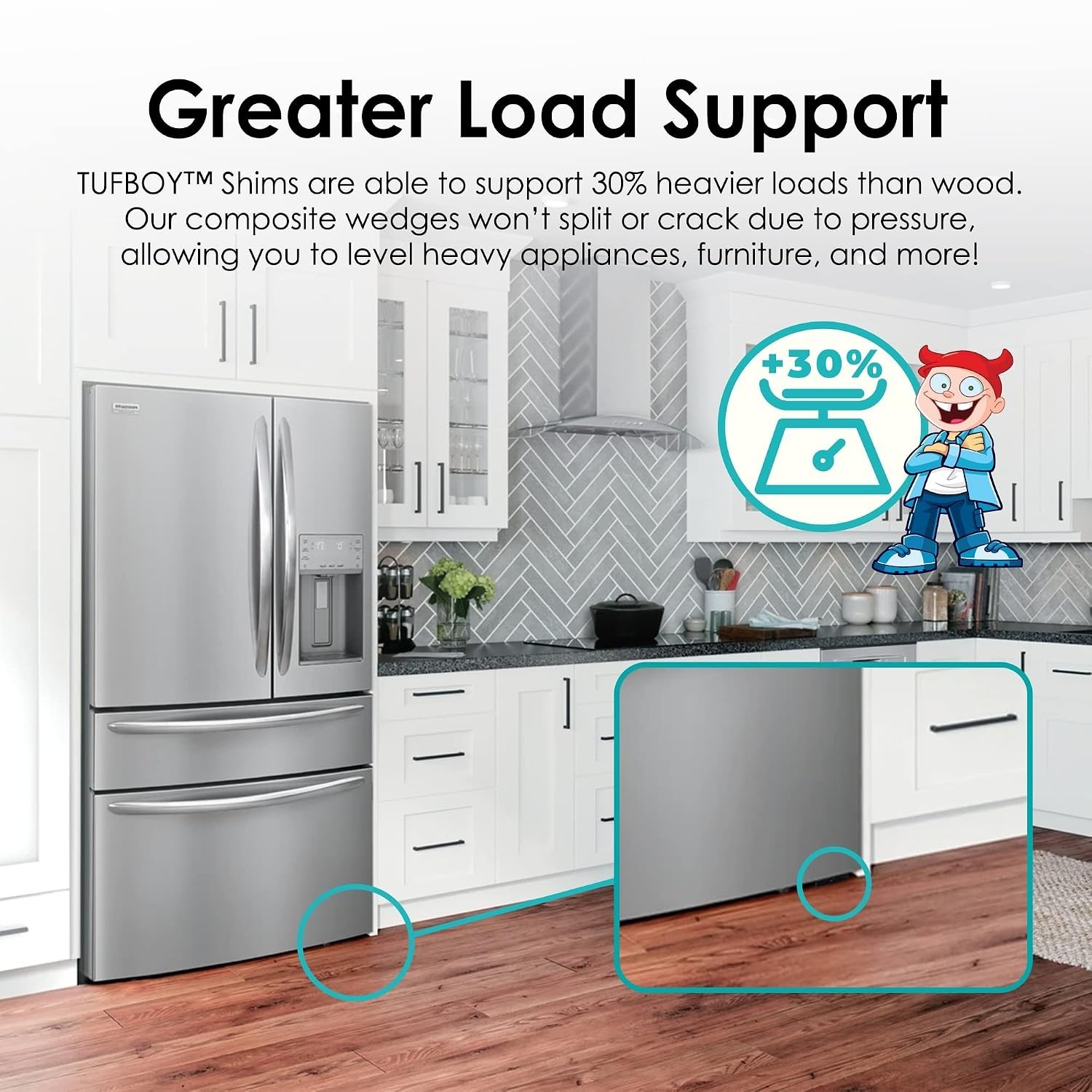 8” Versatile Plastic Shims & Leveling Wedges – Weatherproof 36 Pack Solutions
