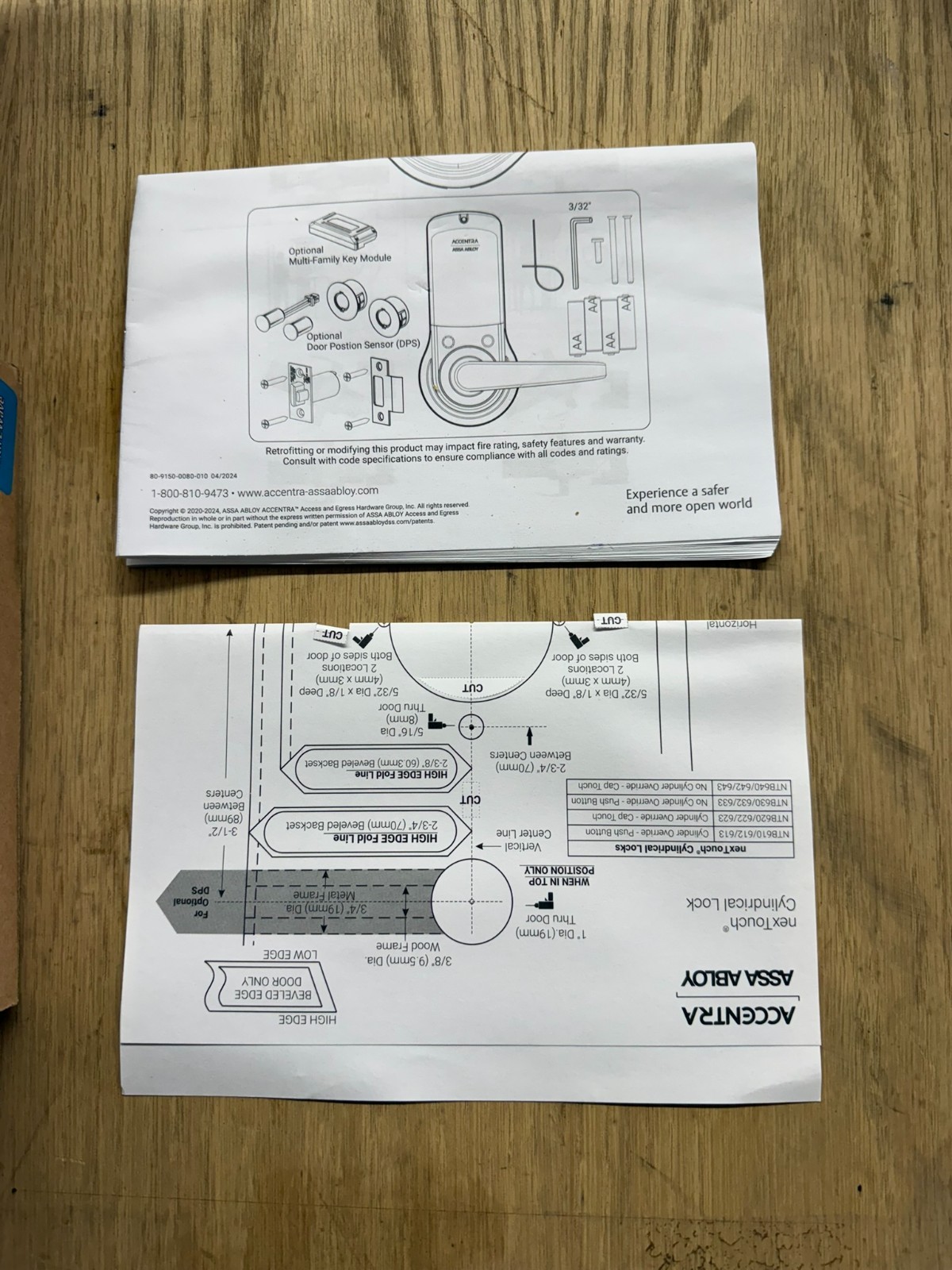 NTB613-NR BAU 626 – Nextouch Keypad Cylindrical Lock
