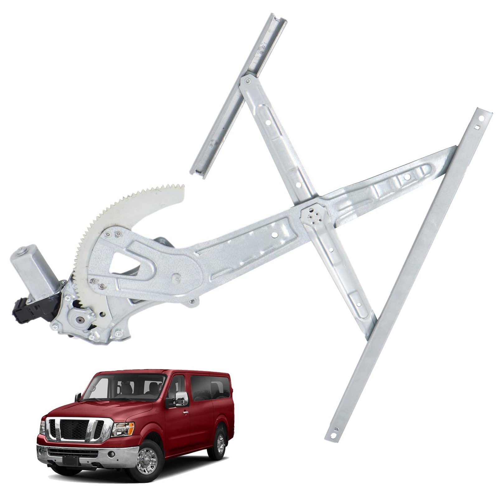 Front Left Driver Side Power Window Regulator Motor Assembly NV3500 2012-2021