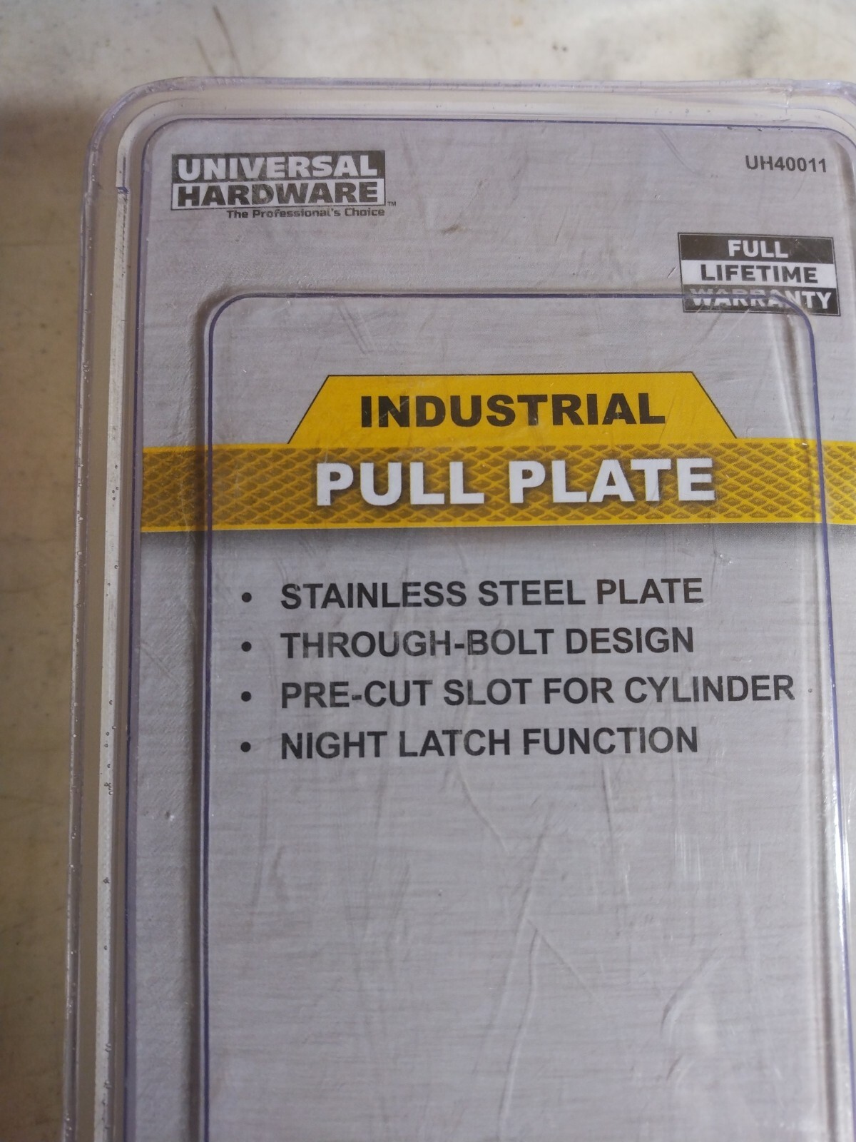 Universal Hardware Commercial Stainless Steel Pull Handle, UH40011 – NEW Sealed!