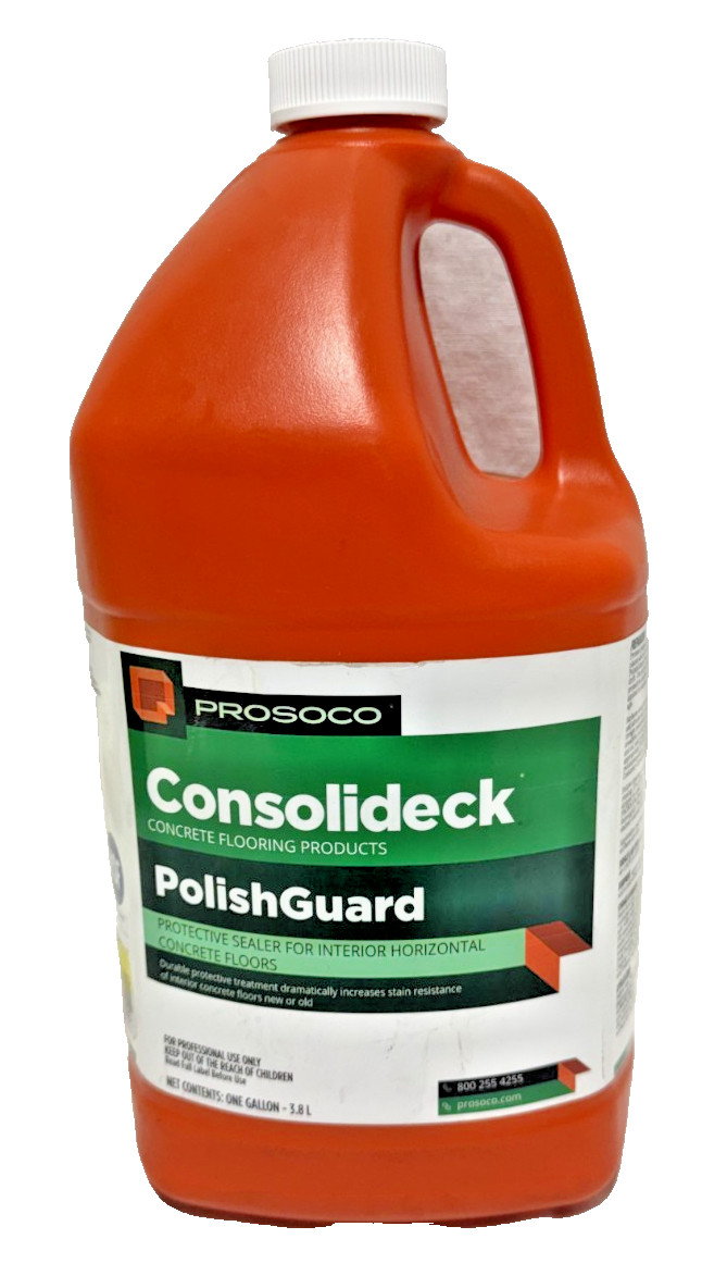 PROSOCO Consolideck PolishGuard 1 Gal Interior Concrete Floor Protective Sealer
