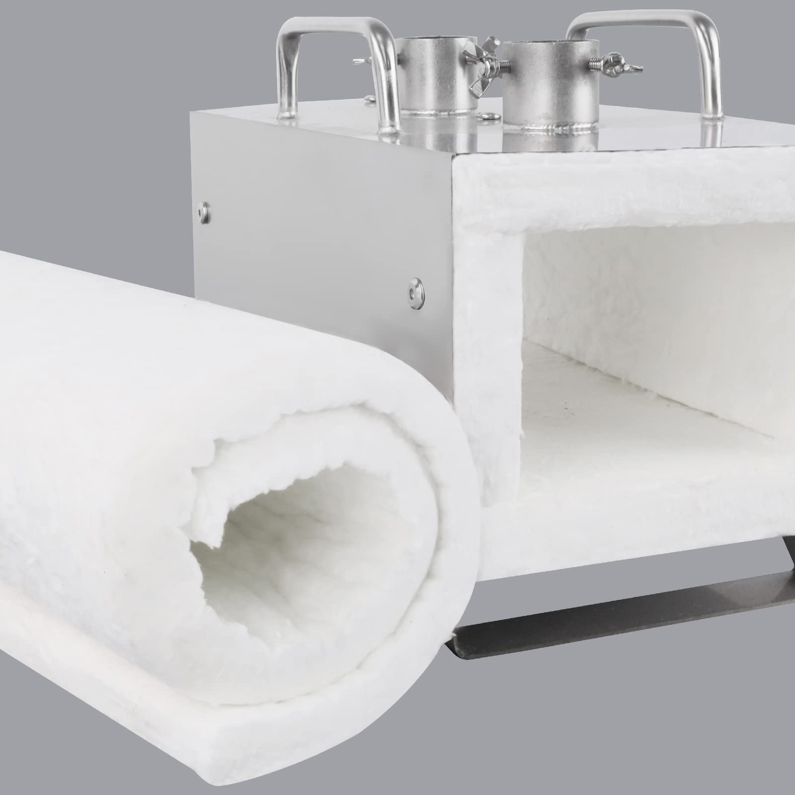 Lyrufexon Ceramic Fiber Insulation, 2 Pieces S-24 * 15.7 *1 in/2 Piece