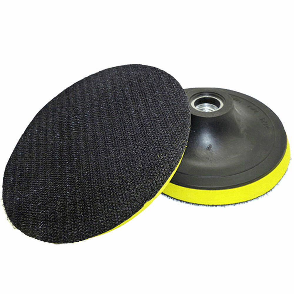 5pcs 3″ Backer Pad Hook & Loop Backing Plate 5/8″-11 for Polishing Sanding Disc