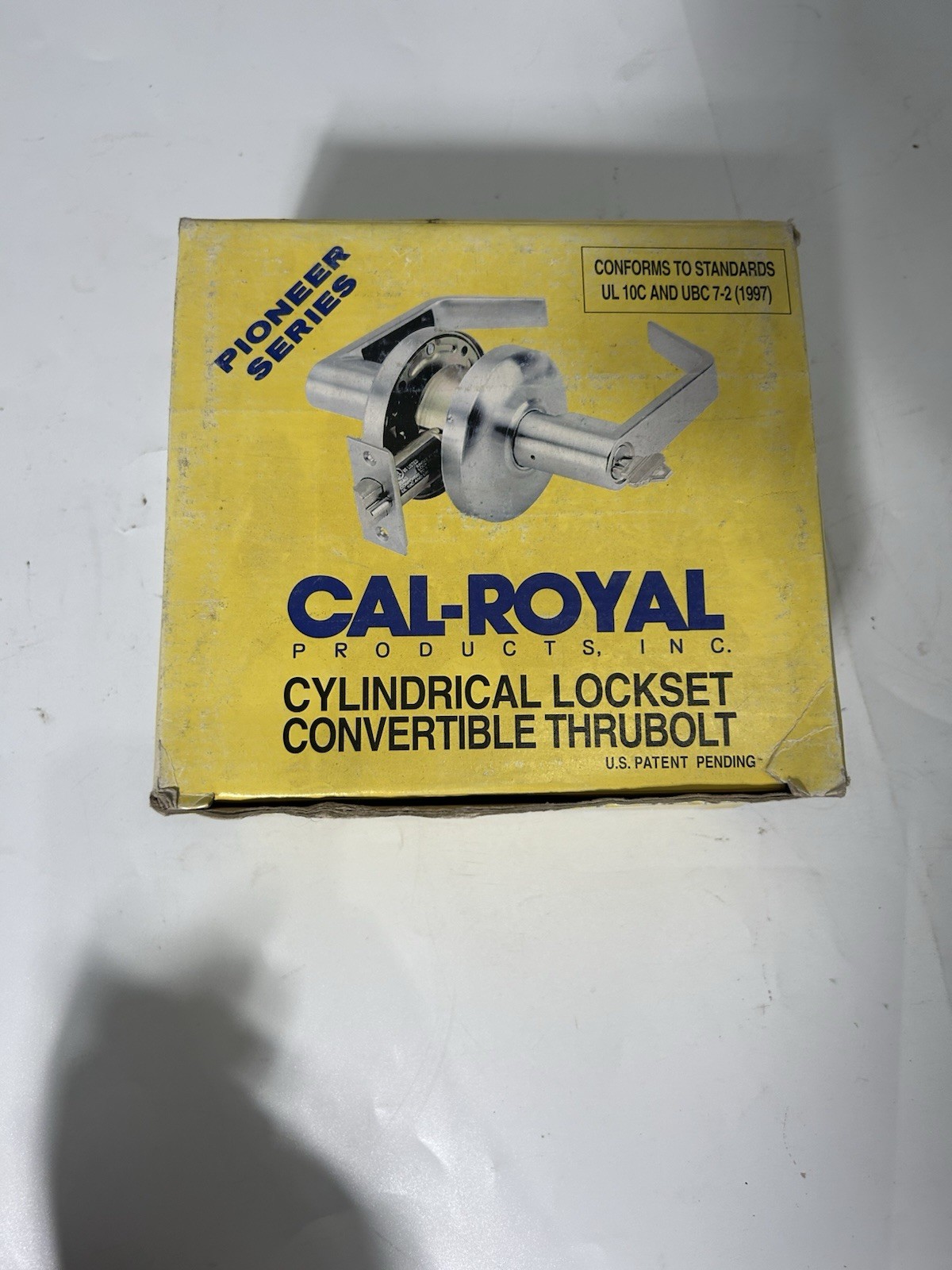 New in box – Cal-Royal Pioneer SL Series Cylindrical Lever Lock, SL20