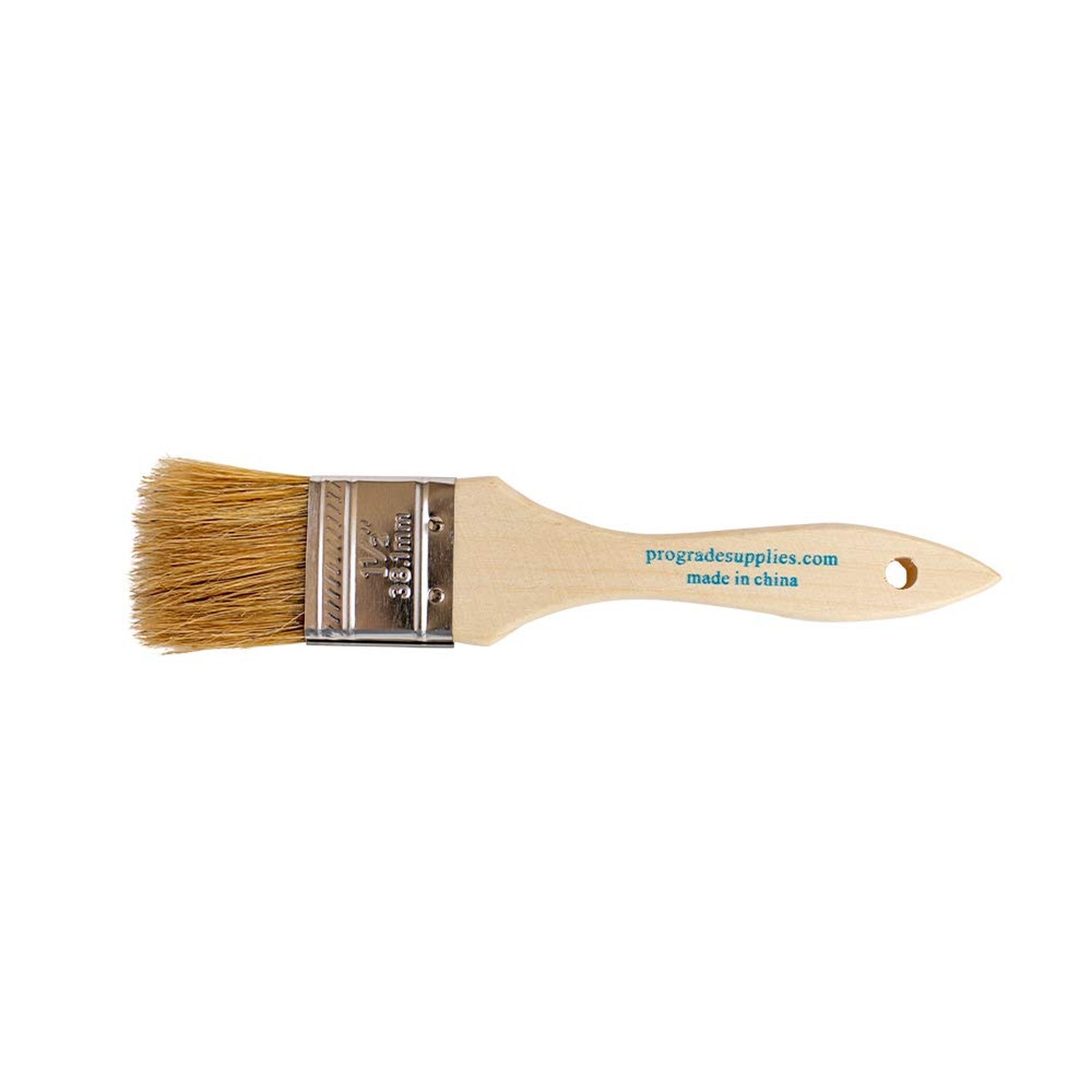 Pro Grade – Chip Paint Brushes – 36 Ea 1.5 Inch Chip Paint Brush Light Brown