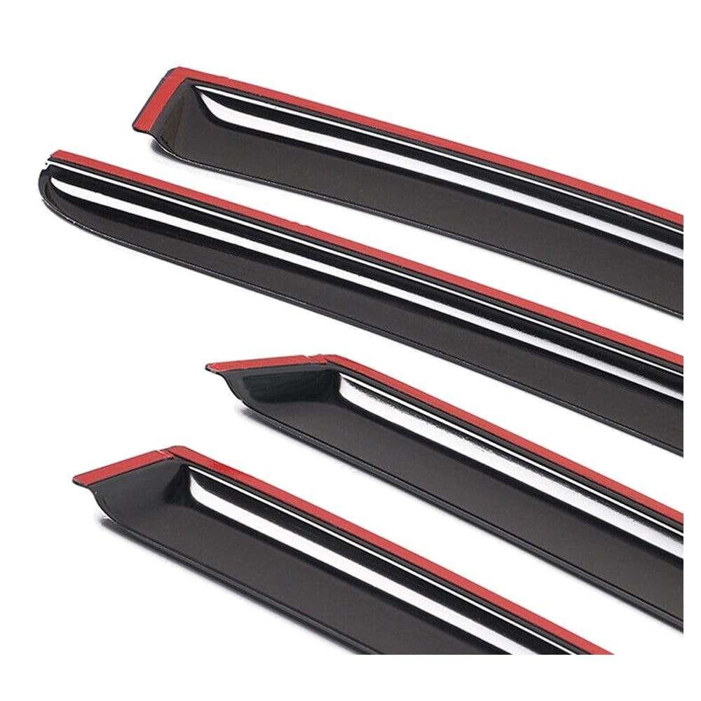 8Pcs Acrylic Window Visors Rain Sun Guard Left Right Nissan Murano 2015-2023
