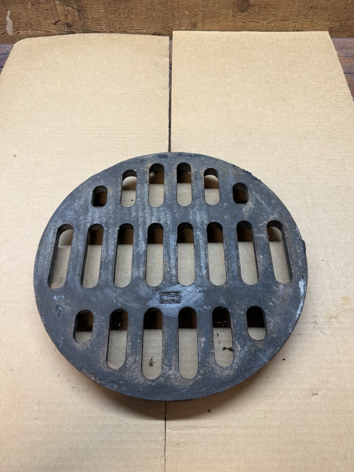 Smith 3121 Cast Iron Floor Drain Grate Cover 11-1/4” Round Heavy Duty