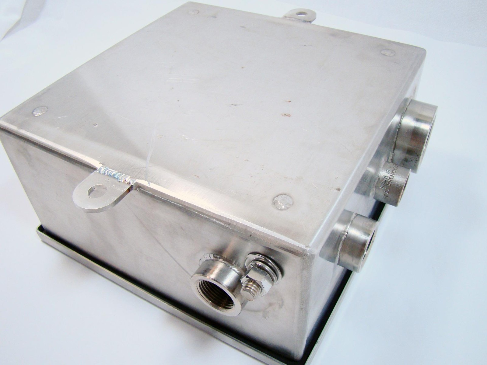 10 x 10 x 5 Steeline Industrial Control Panel Enclosure 101005A10L4X01/C W/4 Con