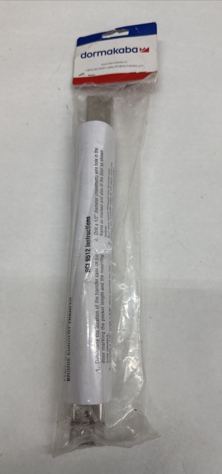 Dormakaba Rutherford Controls BRIDGE CABLE 11-1/2″ (10 3/16″) X 1″ 9512