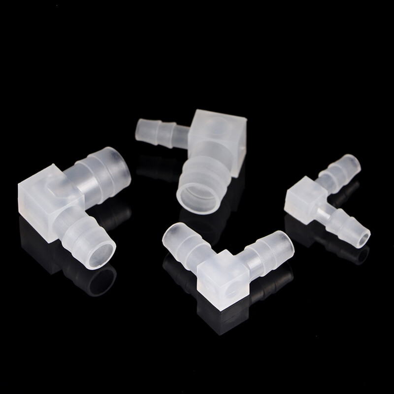 L-Shaped Reducer Elbow Joint Plastic Hose Tube Connector Air Water Pipe Fittings