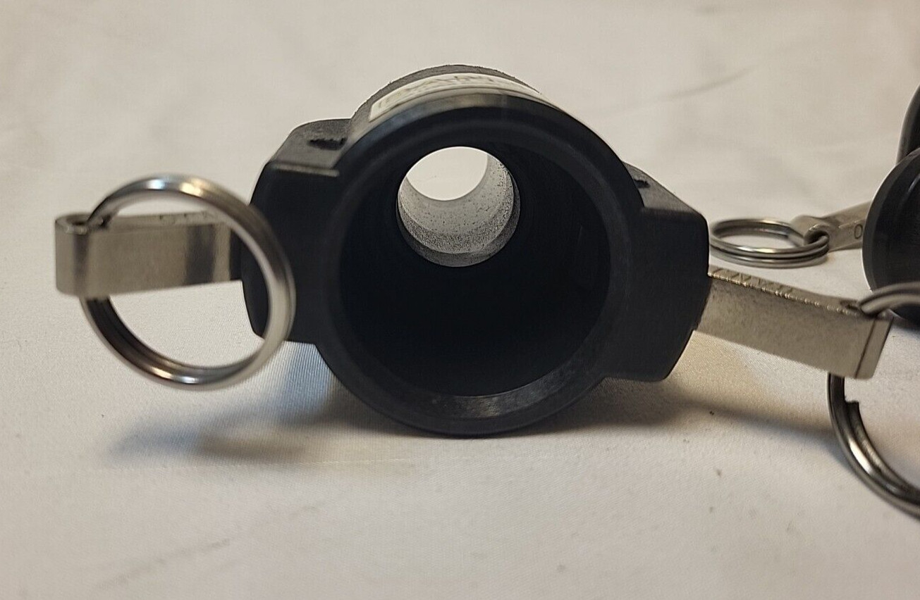 2 SETS BANJO 100E & 100C Polypropylene Cam & Groove Fitting 1″