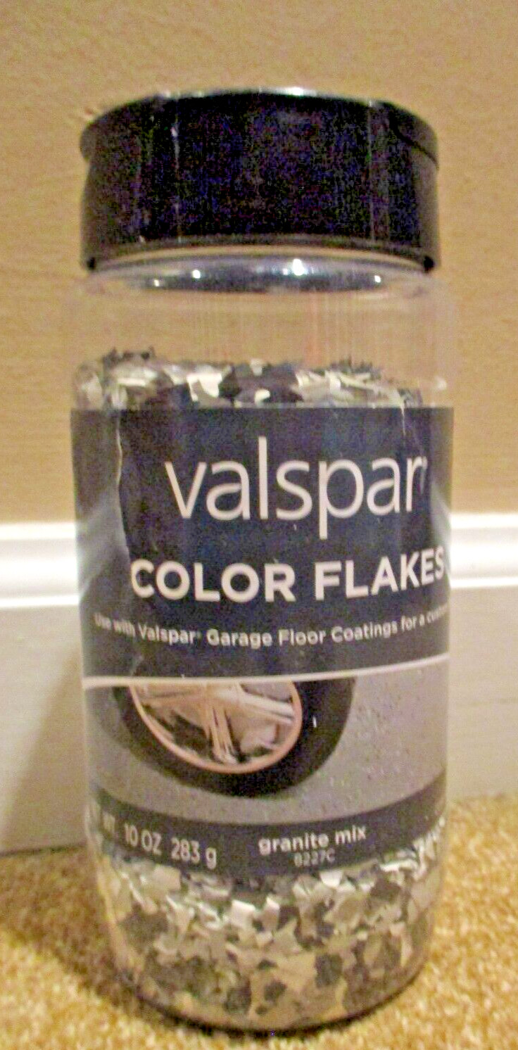 Valspar Garage Floor Color Flakes Granite Mix 8221c