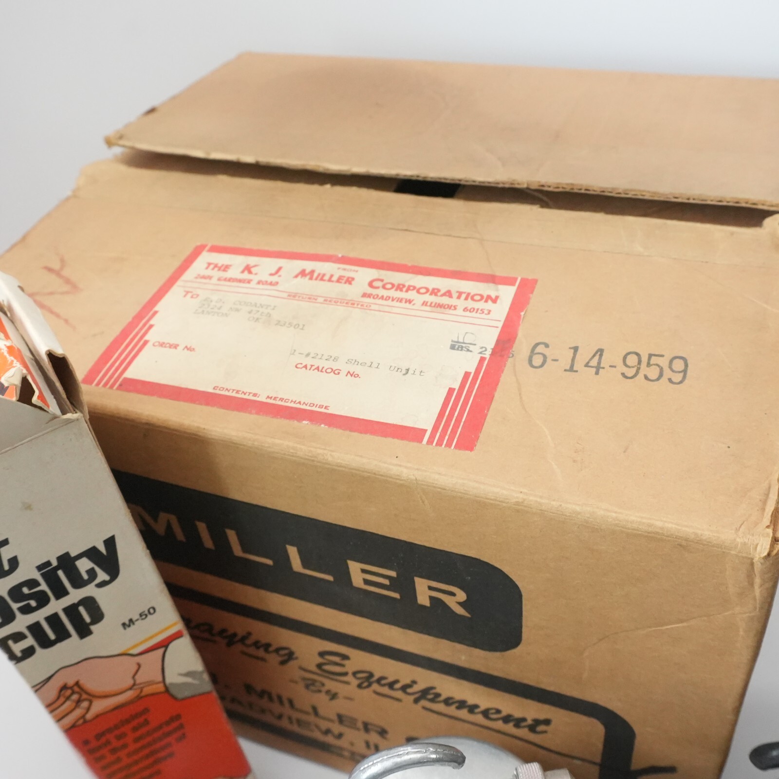 Vintage MILLER Model 2000 Paint Spray System Compressor Accessories – Nice