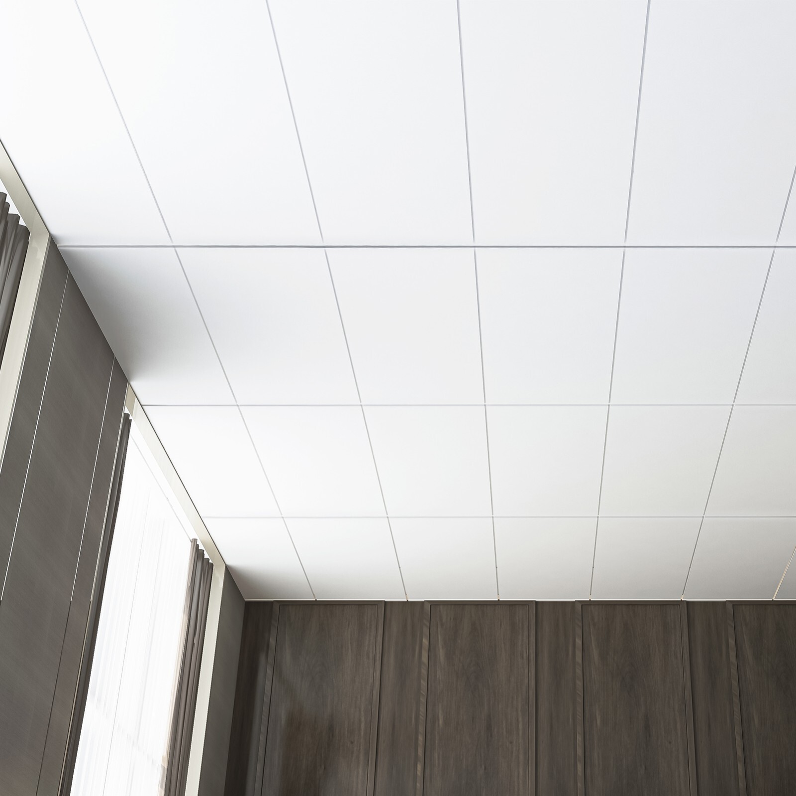 Art3d 10-Pack Smooth Drop Ceiling Tile 2ft x 4ft,PVC Ceiling Panel,80 sq ft