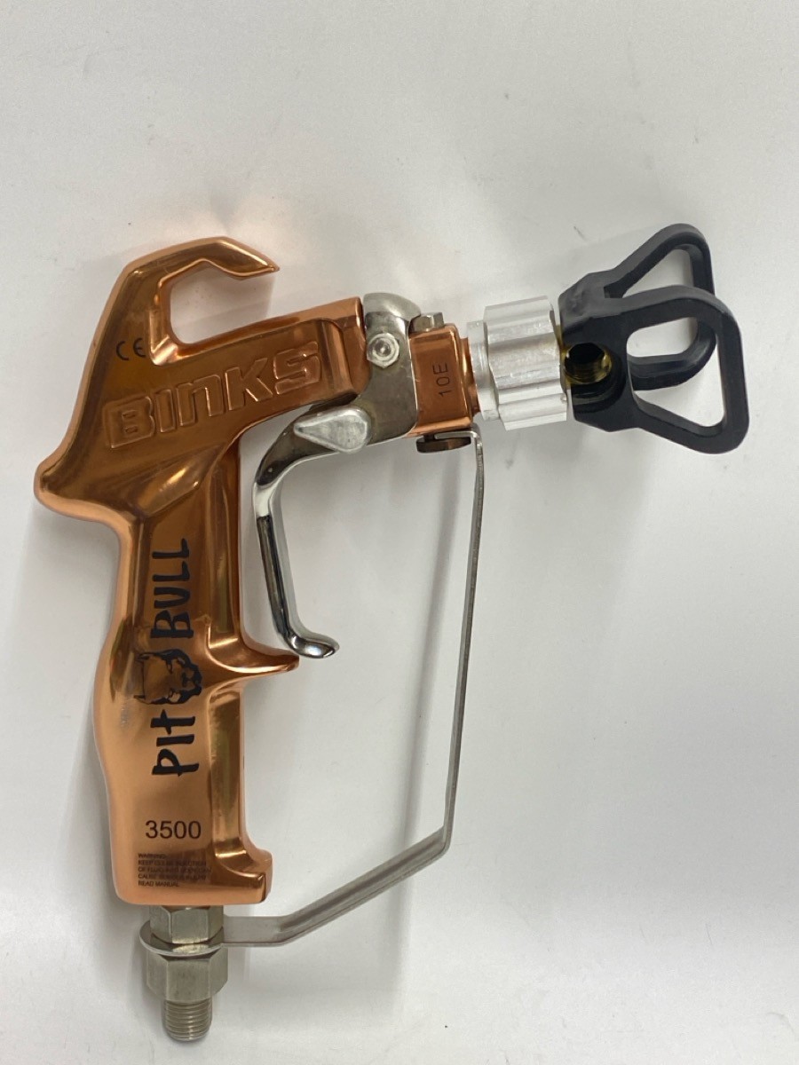 OPEN BOX BINKS Pitbull 3500 Airless Spray Gun-3500 psi- MISSING NOZZ (UD2116995)