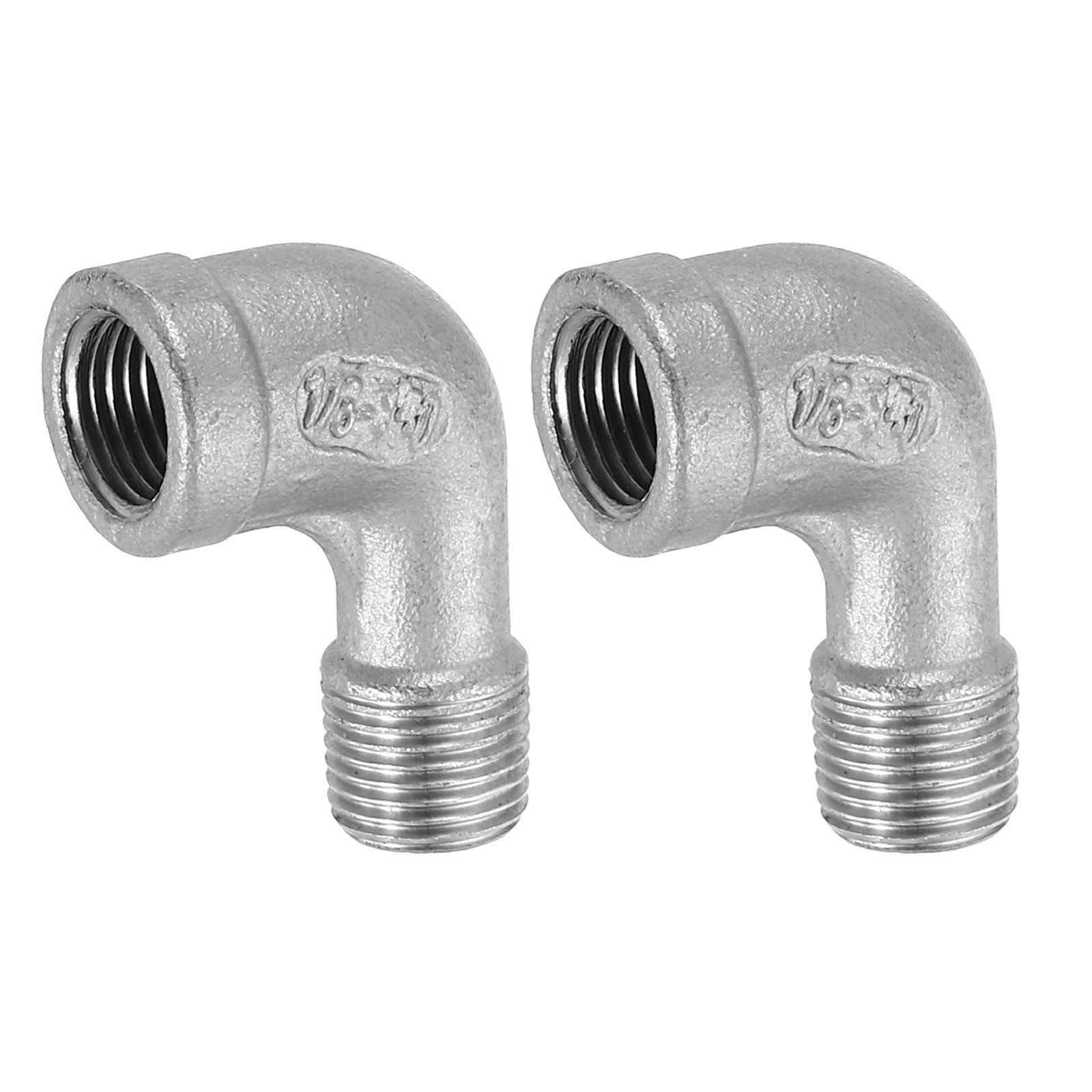 Cast Pipe Fitting NPT 1/8 x NPT 1/8 Female to Male Threaded Adapter