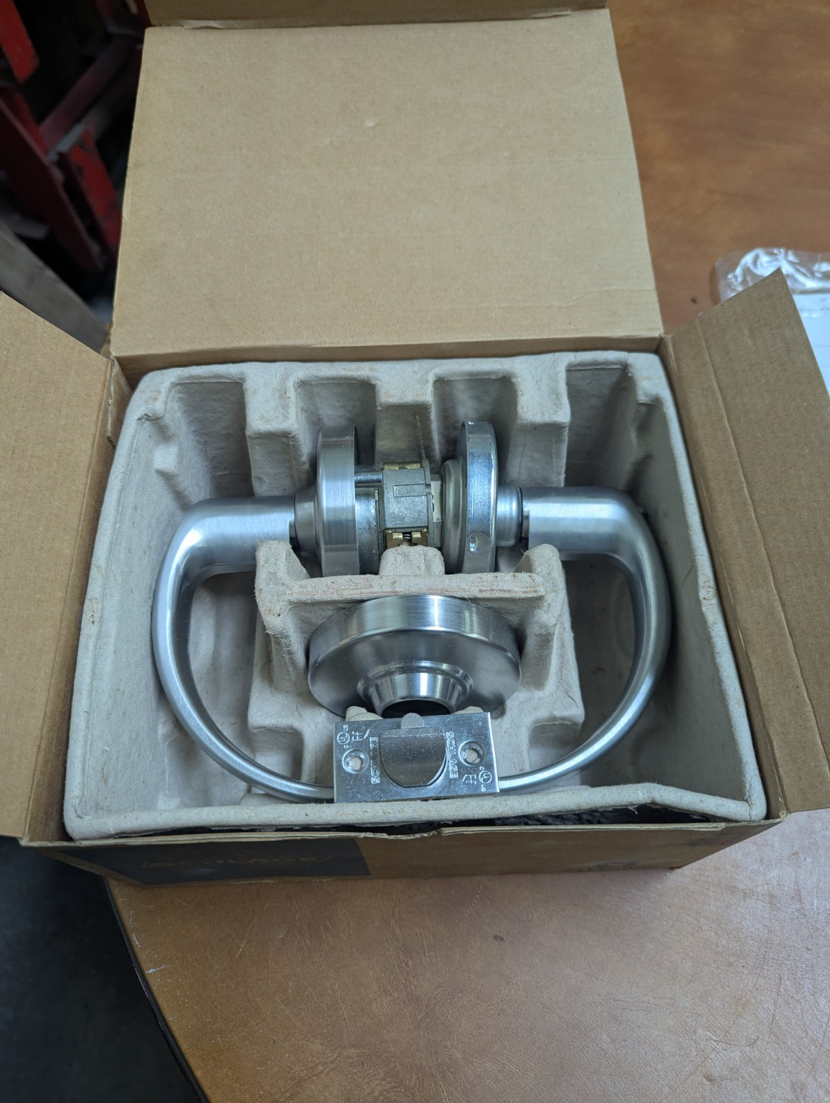 Schlage Entry ND53LD Spa 626 Lever Gr.1