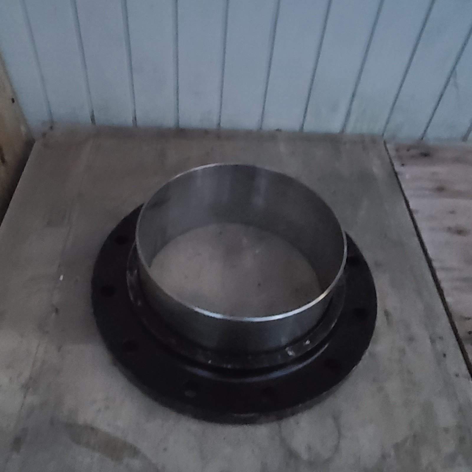 12″ Stainless Steel 304L Butt-Weld Sch 10 Pipe Stub End W/Steel Slip-on Flange