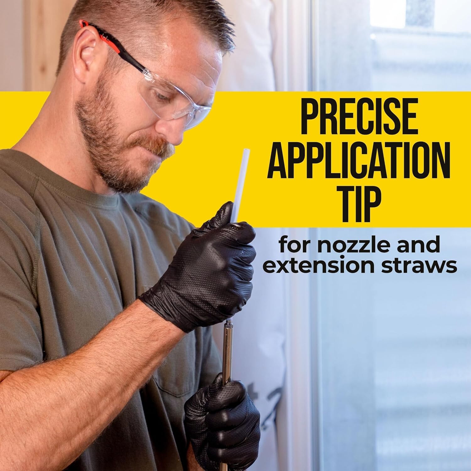 Foam Gun – , PTFE Non Stick Coated 40in Gun. Ideal for Contractors & DIY. Hig…