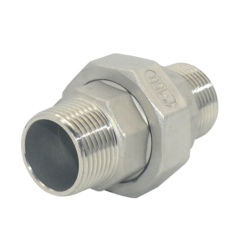 1″ NPT male Straight Union Split Coupling Pipe Fitting stainless steel 304