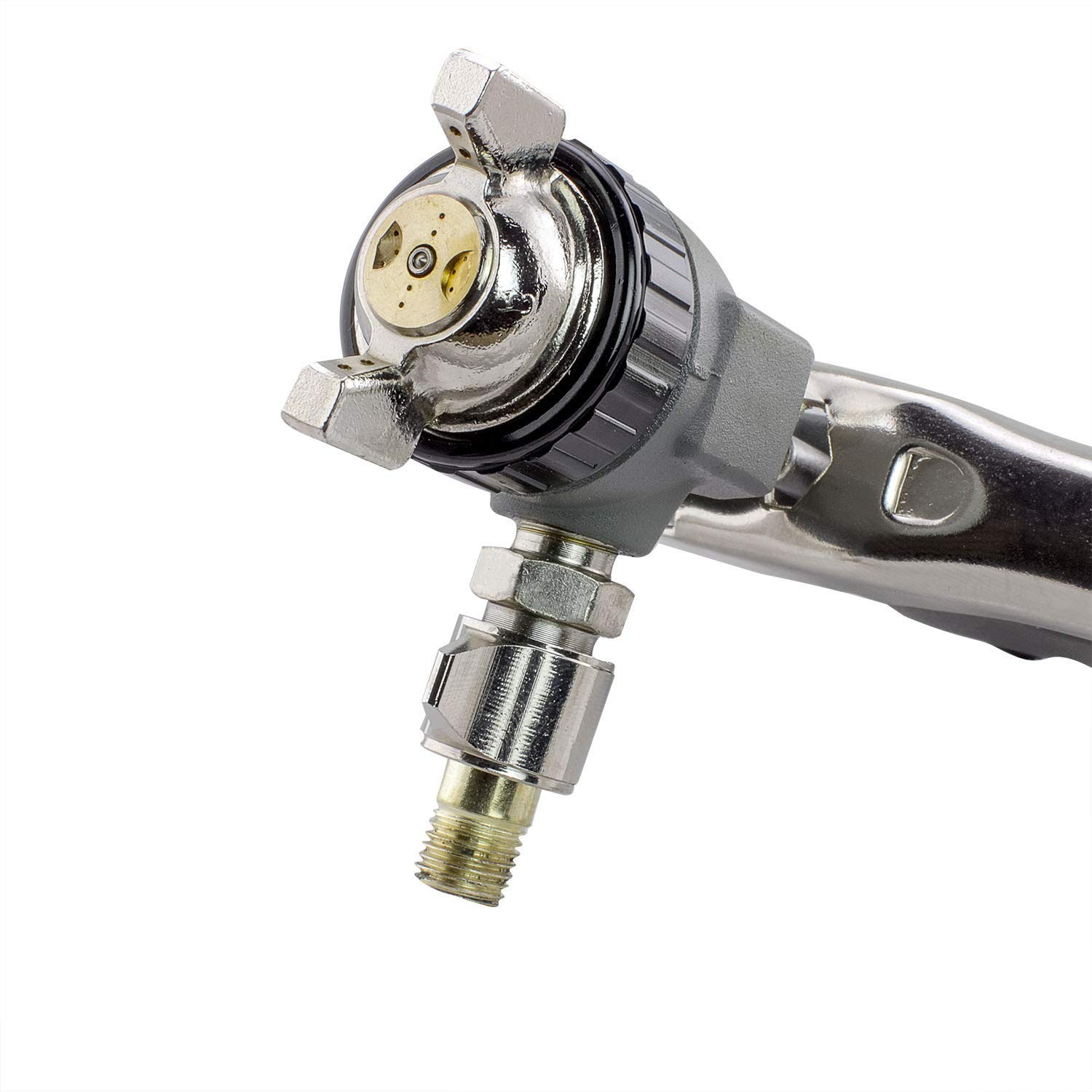 NuMax SPSC15 1.5mm Tip Gravity Feed Spray Gun 400cc Aluminum Cup