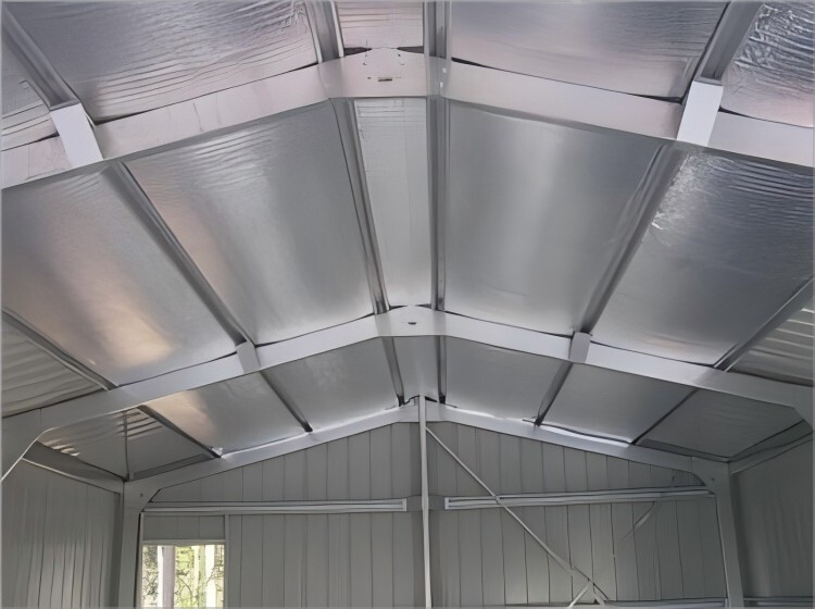 315″x15.5″ Sound Deadening Mat Heat Barrier Noise Proof Deadener For Farm Roof