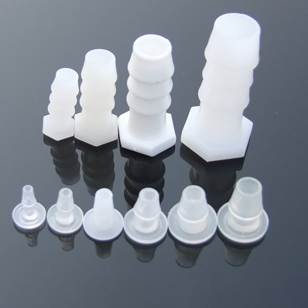 Plastic Tube Stopper Bung End Cap Barbed Hose Pipe Pagoda Fitting Threaded plug