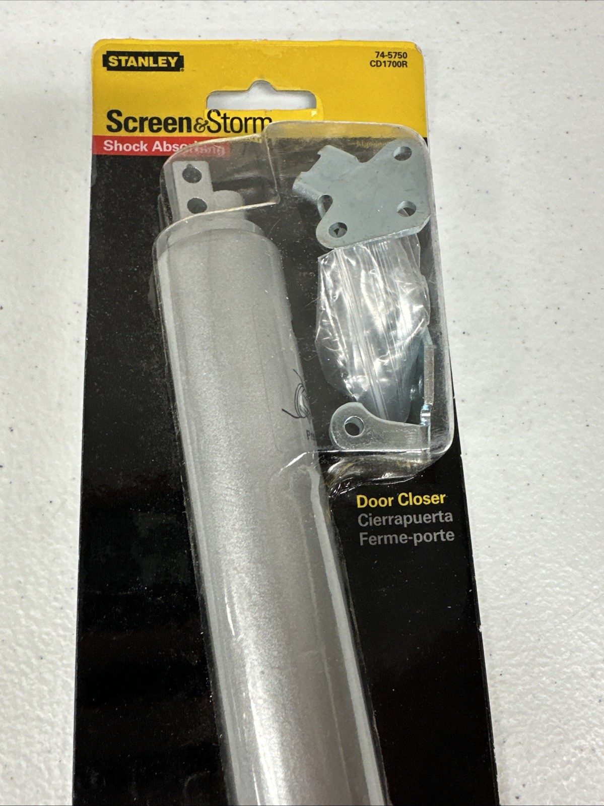 Stanley 74-5750 Pneumatic Air Controlled Adjustable Door Closer Screen/Storm