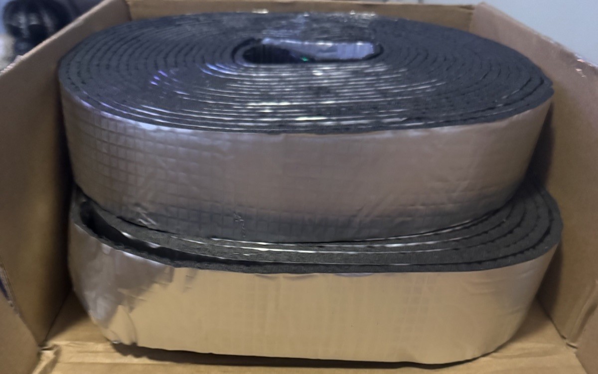 2” Foam Insulation Tape Pipe Insulation Wrap, Waterproof Self Adhesive -2 inch
