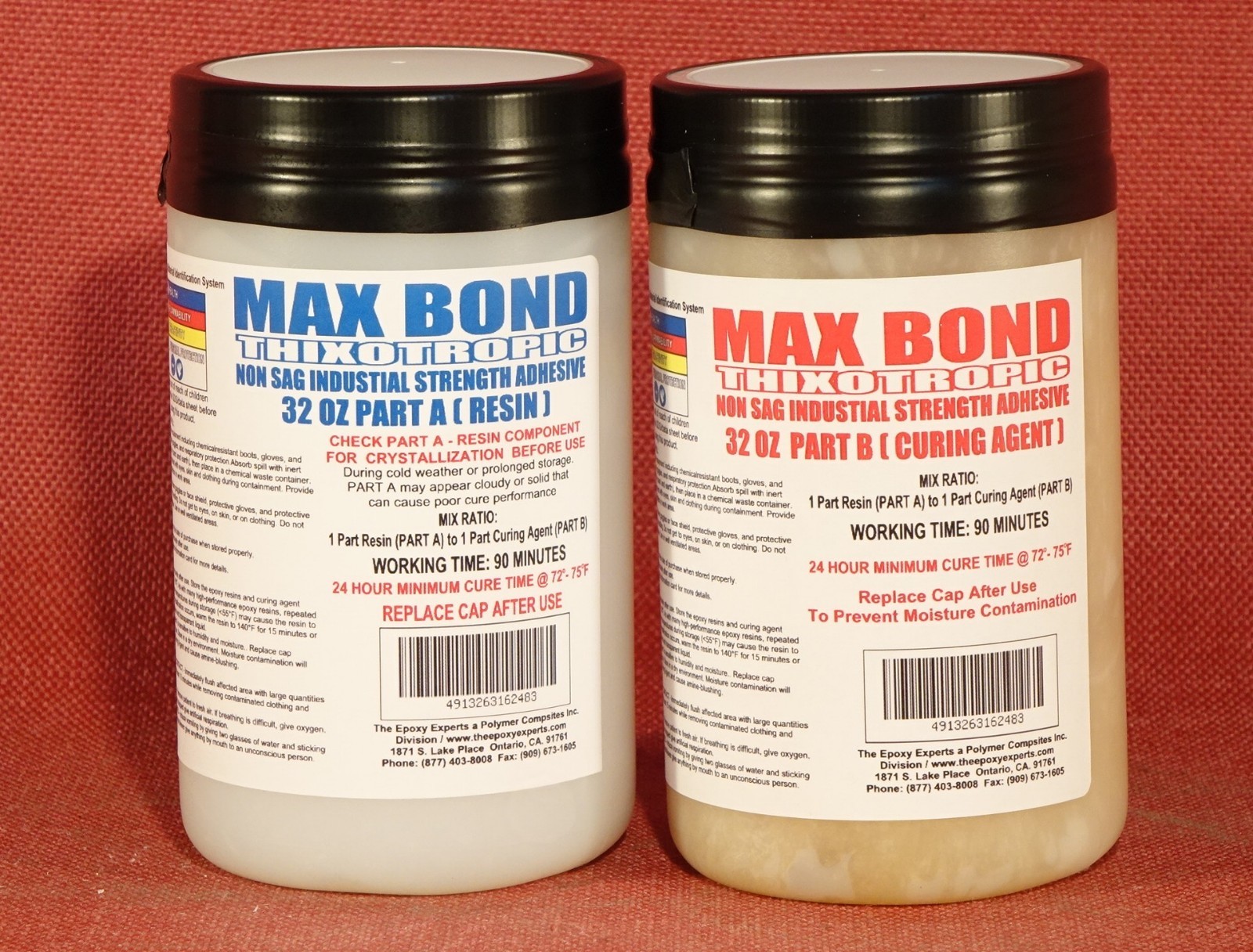 EPOXY RESIN VERY STRONG NON-FLOWING GLUE 4 WOOD CONCRETE TILE GRANITE FRP METALS