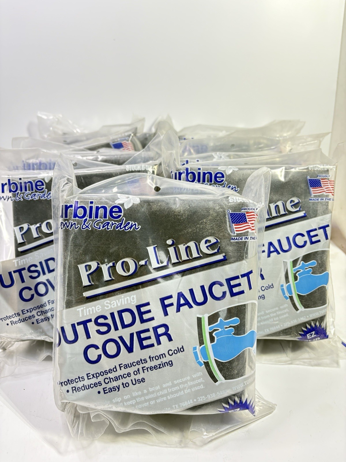 Qty-9 Pro-Line Turbine Open Cell Foam Faucet Freeze Cover Protection Cover Boot