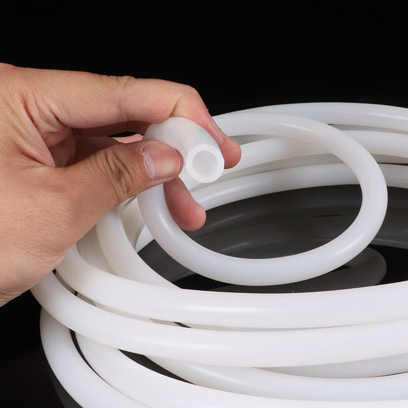 White Silicone Rubber Tube Food Grade Silicone Tubing I.D:6mm-38mm O.D:9mm-44mm