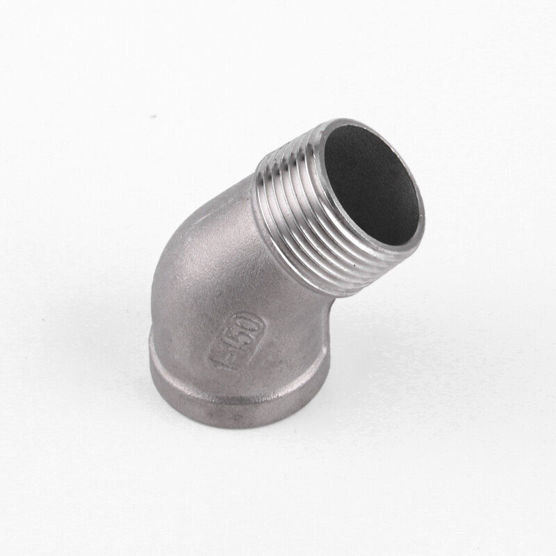 Stainless Steel 304 A2 Male x Female Elbow 45 Degree Threaded BSP Pipe Fittings
